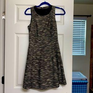 Size 0 charcoal textured Banana Republic dress, new with tag, never worn.